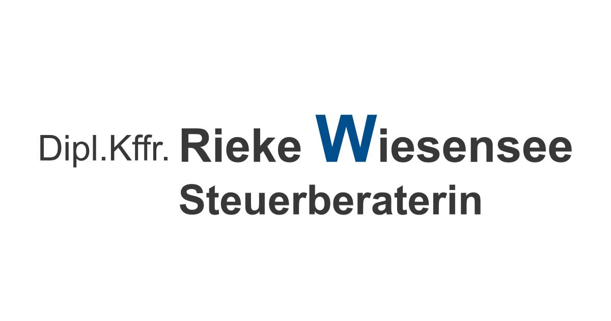 Dipl.-Kffr. Rieke Wiesensee Steuerberaterin